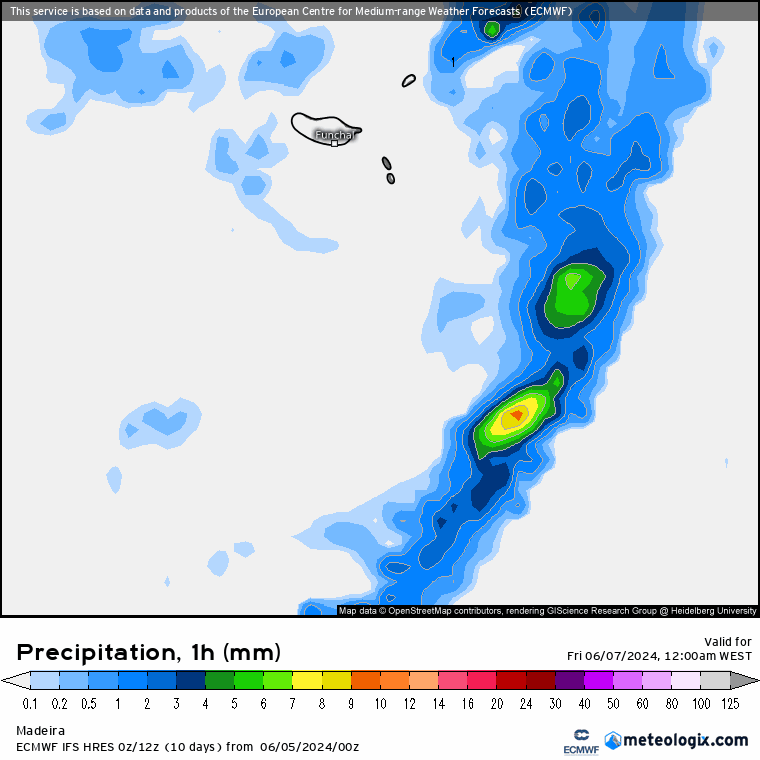Tempo na Sexta, 7 de Junho - Chuva, trovoadas, granizo, poeiras e calor sufocante no Norte e Centro - Saiba os detalhes! Chuva na Madeira, Sexta