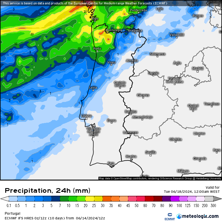 Tempo na Segunda, 17 de Junho - Frente fria e chuva persistente, com vento - saiba em que regiões! Tempo na Segunda, 17 de Junho - Frente fria e chuva persistente, com vento - saiba em que regiões!