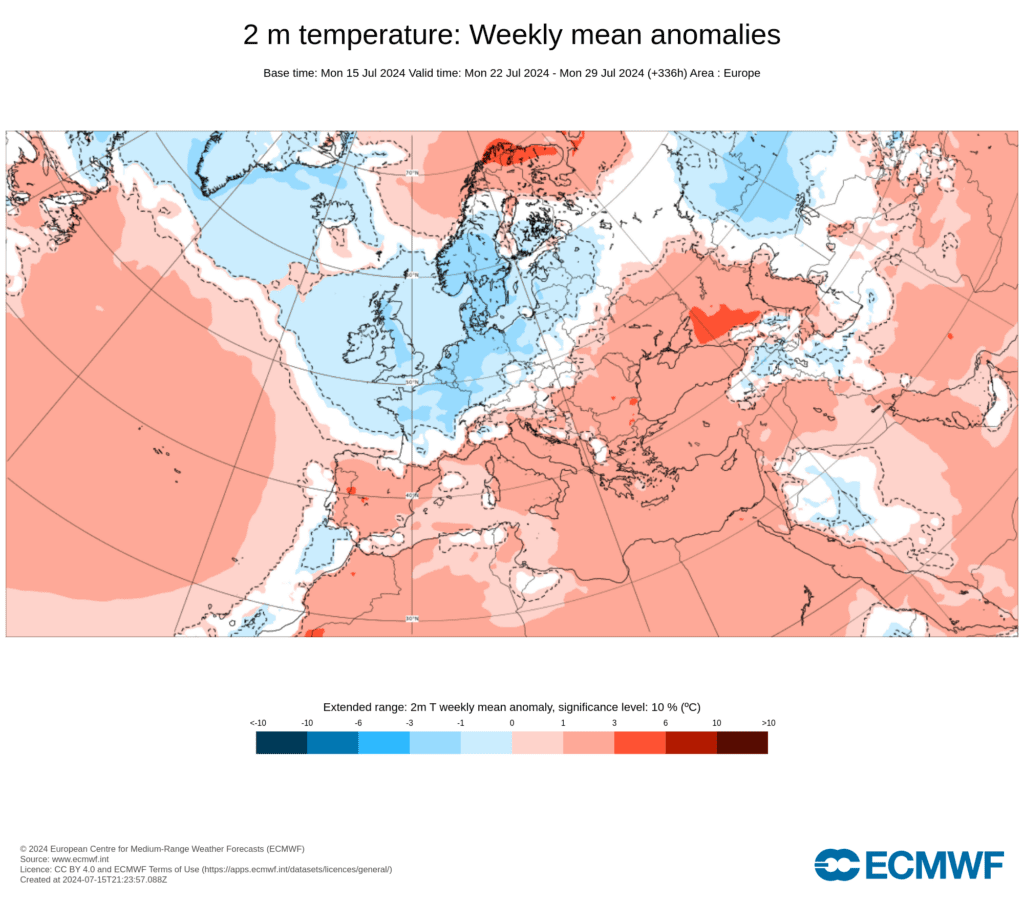 Tempo na Sexta, 19 de Julho - Poeiras de África e MUITO CALOR em algumas regiões, mas com neblinas também... - Saiba a previsão completa! 22 a 29 de Julho - ECMWF, Tempo em Portugal