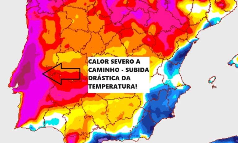 Tempo na Segunda, 22 de Julho – Calor a SÉRIO desta vez! – E para todos – saiba as precauções, e como estará na sua região! Tempo na Segunda, 22 de Julho - Calor a SÉRIO desta vez! - E para todos - saiba as precauções, e como estará na sua região!