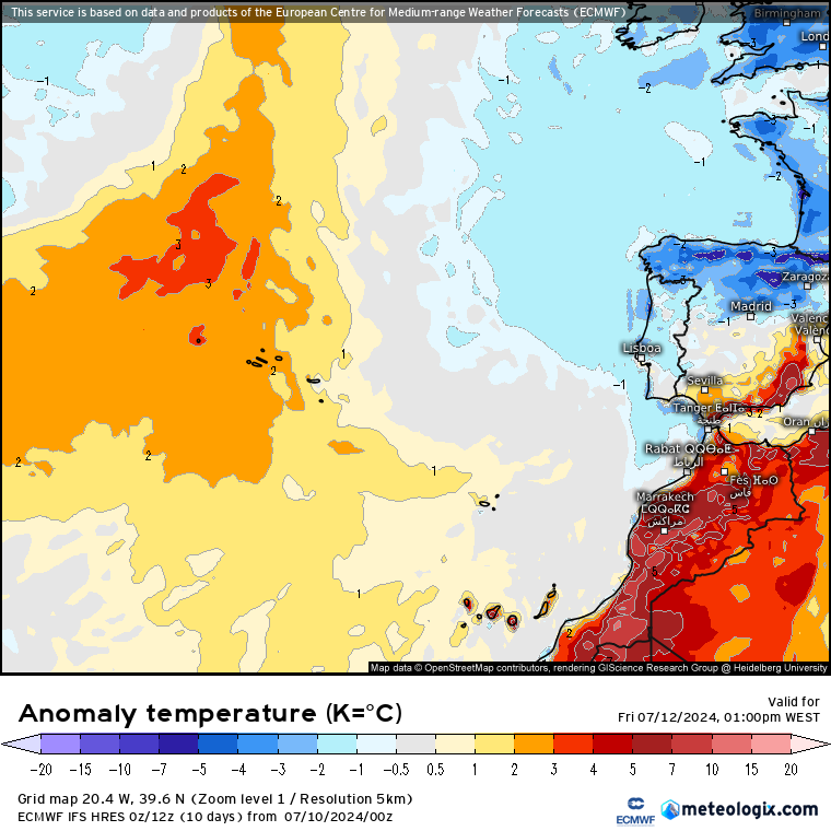 Tempo na Sexta, 12 de Julho - Novamente a nortada forte e descida de temperatura - anticiclone entre duas perturbações - saiba a previsão completa! Tempo na Sexta, 12 de Julho - Novamente a nortada forte e descida de temperatura - anticiclone entre duas perturbações - saiba a previsão completa!