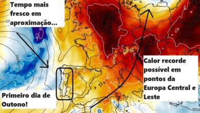 Tempo no Domingo, 1 de Setembro - Novo mês começa com temperaturas em queda e "morrinha" - Tempo cada vez mais cheira a Outono - saiba com o que contar na sua região!
