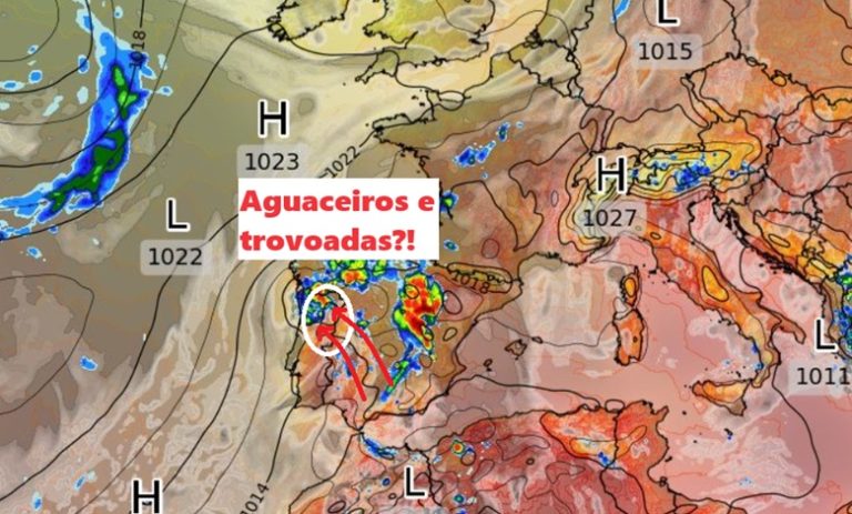 Tempo na Quinta, 29 de Agosto – Tempo mais instável, com mais nuvens e descida da temperatura – Trovoadas? Saiba a previsão completa! Tempo na Quinta, 29 de Agosto - Tempo mais instável, com mais nuvens e descida da temperatura - Trovoadas? Saiba a previsão completa!