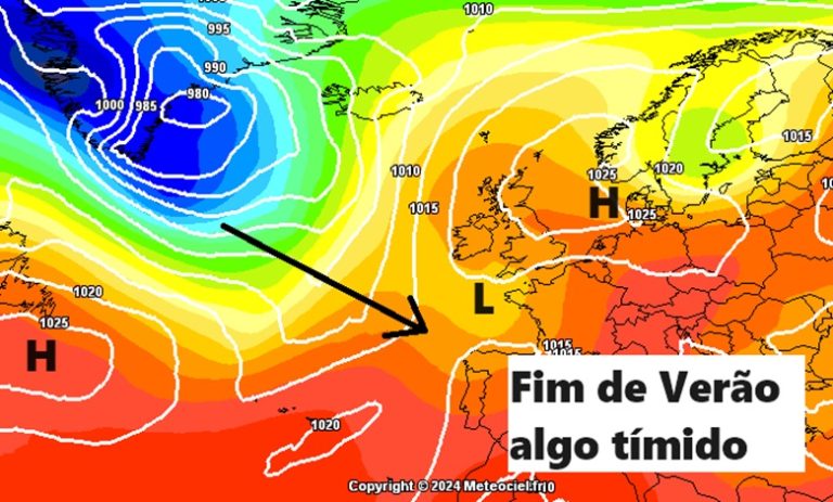 Tempo no Sábado, 31 de Agosto - Fim de Verão tímido... Será um sinal de um Outono em aproximação rápida? Saiba a nossa previsão!