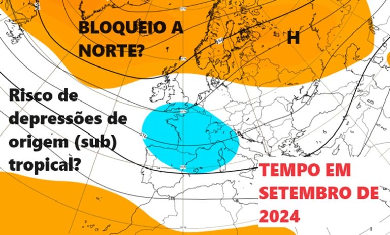 Tempo em Setembro de 2024 - Tempo algo tropical, variável e com algumas possíveis surpresas (depressões?) - saiba a nossa previsão completa!