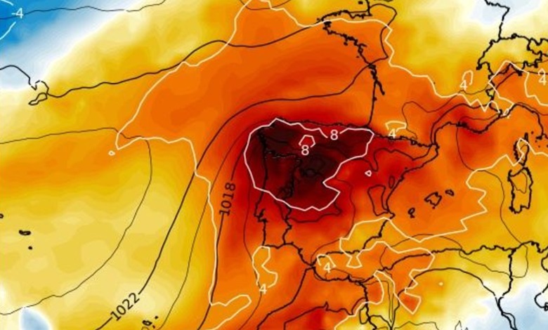 Tempo na Sexta, 9 de Agosto - Dorsal Africana do anticiclone - Temperaturas excecionais e poeiras! - saiba como poderá estar na sua região! Tempo na Sexta, 9 de Agosto - Dorsal Africana do anticiclone - Temperaturas excecionais e poeiras! - saiba como poderá estar na sua região!