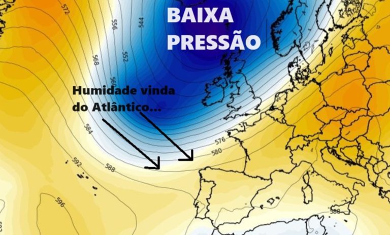 Tempo na Sexta, 23 de Agosto - Corrente de jato perturbada, nuvens e aproxima-se mudança - já habitual aos fins-de-semana - saiba a previsão completa!
