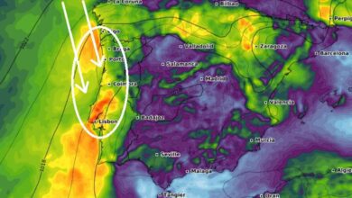 Tempo na Terça, 20 de Agosto - Atenção ao vento muito forte de Norte (nortada)! Calor só no Interior - saiba como vai estar na sua região!