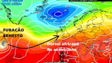 Ernesto - Forte furacão ameaça as Bermudas e partes do Canadá - Poderá trazer MUITO calor a Portugal entre dias 15 a 20 de Agosto - Saiba a nossa previsão completa!