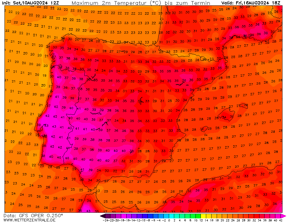 Calor de regresso na segunda quinzena de Agosto