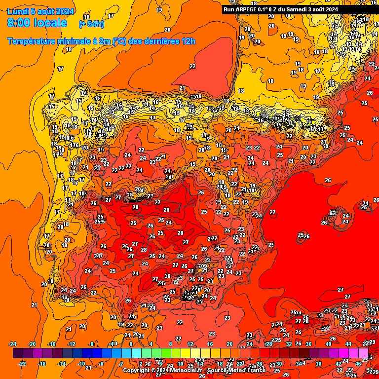 Tempo na Segunda, 5 de Agosto - Depressão no Atlântico Norte, previsão de mais humidade e neblinas - saiba a previsão completa! Temperaturas na Segunda - 5 de Agosto