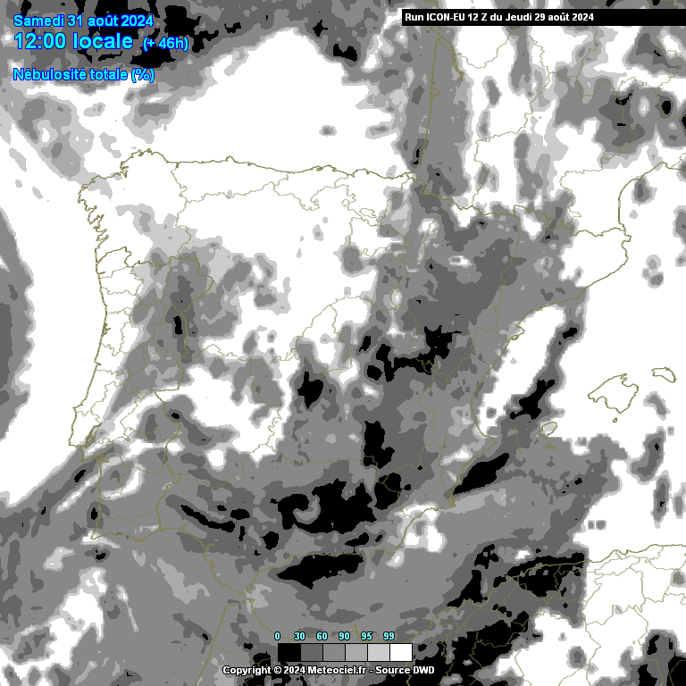 Tempo este fim-de-semana - Muitas nuvens...