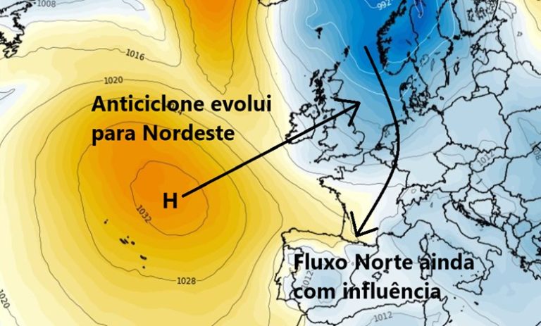 Previsão do tempo no Domingo, 8 de Setembro 2024 – Anticiclone a regressar, chuva a terminar - saiba como evoluirá o estado do tempo