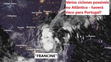 Furacão Francine afetará os Estados Unidos da América no dia 11 de Setembro - Atlântico "acorda", poderá haver risco para Portugal mais para a frente? Saiba a nossa previsão completa!