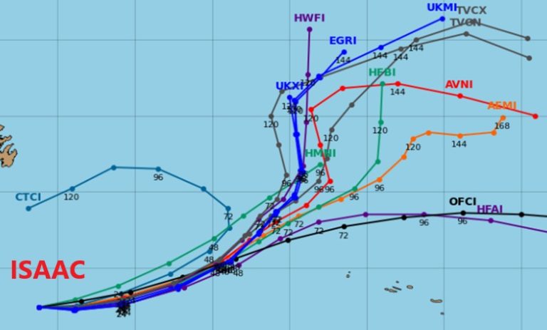 Tempestade tropical Isaac não afeta os Açores (diretamente) nem deve seguir em direção a Portugal Continental – saiba a nossa previsão! Tempestade tropical Isaac não afeta os Açores (diretamente) nem deve seguir em direção a Portugal Continental - saiba a nossa previsão!