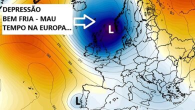 Previsão do Tempo na Terça, 10 de Setembro 2024 - Forte ventania, e descida das temperaturas - A ameaçar trovoada... - Saiba como poderá estar o tempo na sua região
