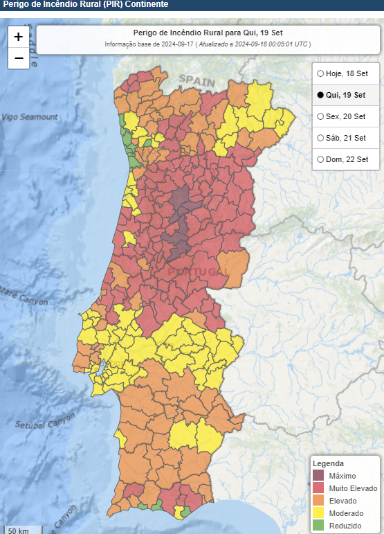 Tempo na Quinta, 19 de Setembro - Chuva e trovoada em algumas regiões, com péssima qualidade do ar - saiba a previsão completa!