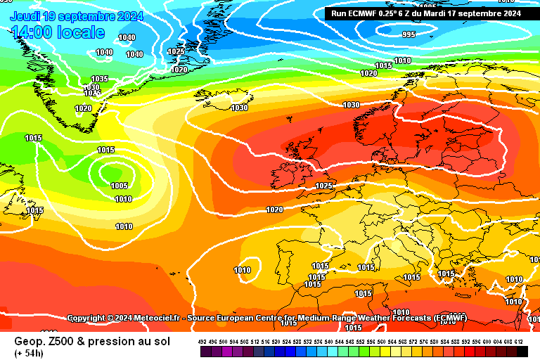 Mudança de tempo a partir de Quinta, 19 de Setembro 2024 - Regresso de aguaceiros e instabilidade - saiba os detalhes, e o que pode vir depois! Mudança de tempo a partir de Quinta - previsão ECMWF