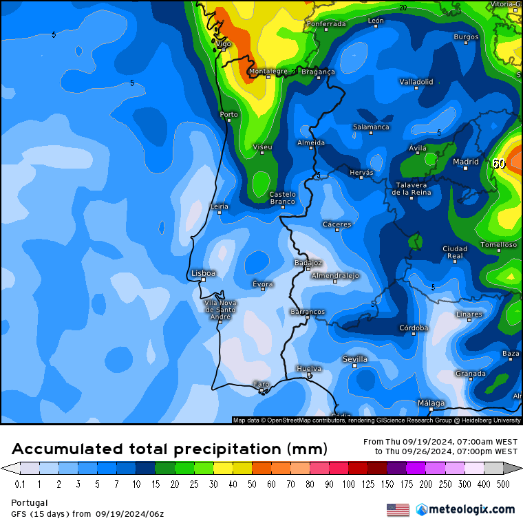 Tempo no fim-de-semana - 21-22 de Setembro 2024 - Tempo bastante húmido, nevoeiros e alguma chuva no início do Outono - saiba a previsão completa!