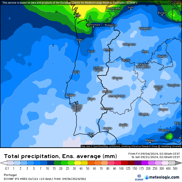 Tempo no Sábado, 7 de Setembro 2024 - Baixa pressão atmosférica, e uma frente - Saiba como estará o tempo na sua região - Previsão Completa Previsão de chuva até dia 21 de Setembro, ECMWF