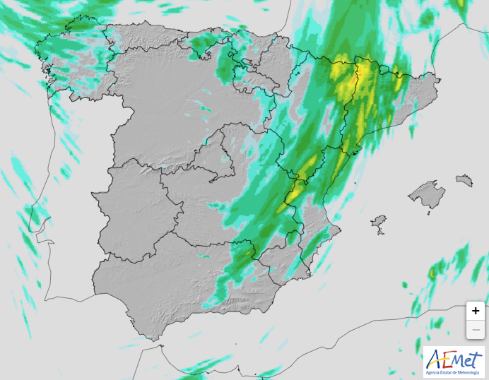 Tempestade em França e Itália no final desta semana - 25 a 27 de outubro - Inundações de grande dimensão esperadas, novamente - saiba também o efeito desta depressão em Portugal Chuva forte em Espanha, final do dia de sexta 25 de outubro
