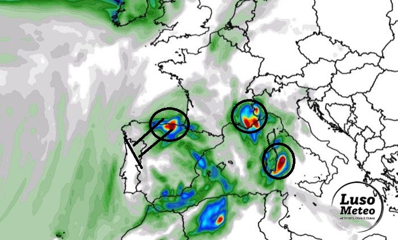 Tempo no domingo, 27 de outubro - Temporal em Espanha, alguns aguaceiros chegam a Portugal, com bastante vento! - saiba a previsão completa! Tempo no domingo, 27 de outubro - Temporal em Espanha, alguns aguaceiros chegam a Portugal, com bastante vento! - saiba a previsão completa!