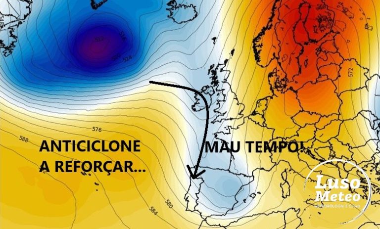 Tempo na Quinta, 17 de Outubro - Mudança de tempo prevista - mais frio e ventoso - Saiba a previsão completa para a sua região!