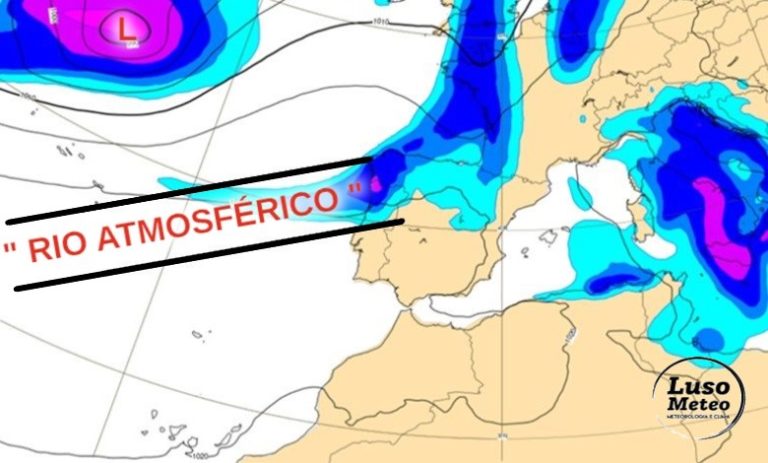 Tempo no sábado, 19 de outubro 2024 - " Rio Atmosférico " a afetar o Norte de Portugal, enquanto a tempestade "Ashley" se forma perto das Ilhas Britânicas - previsão completa!