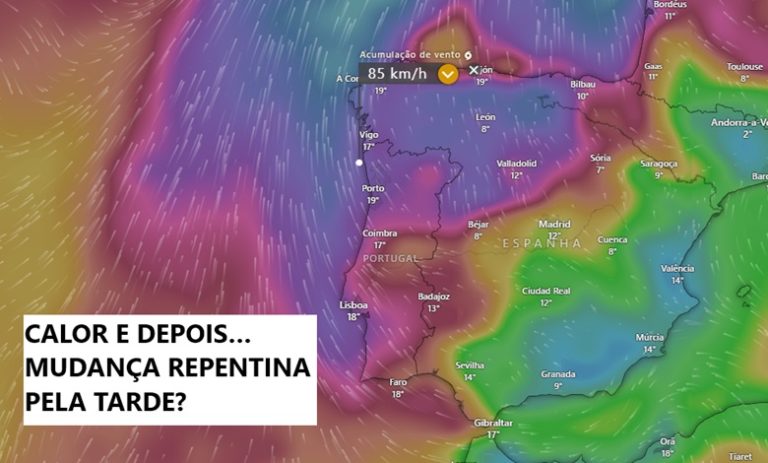 Tempo no domingo, 24 de novembro – Frente fria trará muita chuva e muito vento para a noite… mas durante o dia ainda estará calor! Previsão completa! Tempo no domingo, 24 de novembro - Frente fria trará muita chuva e muito vento para a noite... mas durante o dia ainda estará calor! Previsão completa!