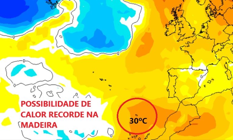 Calor recorde na Madeira? - Temperaturas de 30ºC no fim-de-semana 9-10 de novembro - impressionante para a época do ano - saiba tudo e mais informações!