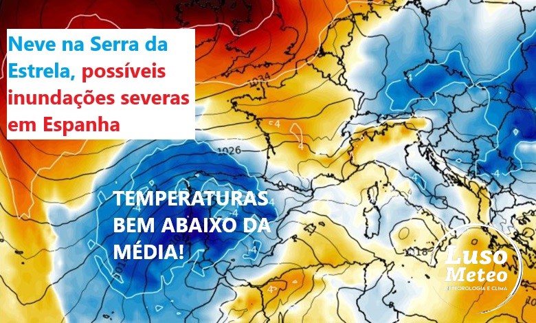 Neve regressa esta tarde à Serra da Estrela (até 10cm!) e possíveis inundações severas em Espanha - quarta-feira 13 de novembro marcada por mudança brusca no tempo! Neve regressa esta tarde à Serra da Estrela (até 10cm!) e possíveis inundações severas em Espanha - quarta-feira 13 de novembro marcada por mudança brusca no tempo!