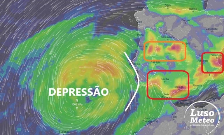 Tempo na quinta, 14 de novembro - Depressão traz muita chuva, trovoada e bastante vento - saiba como estará o tempo na sua região!