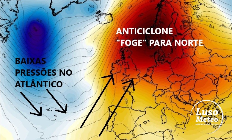 Tempo na quinta, 7 de novembro - O anticiclone parece afastar-se para o Norte da Europa - saiba o que significa para este dia e para os seguintes! Tempo na quinta, 7 de novembro - O anticiclone parece afastar-se para o Norte da Europa - saiba o que significa para este dia e para os seguintes!