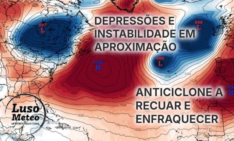 Tempo na terça, 17 de dezembro - Chuva está de regresso, com vento, devido a uma frente associada à depressão Dorothea - saiba como vai estar na sua região!