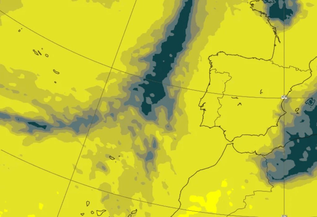 Tempo no sábado, 18 de janeiro de 2025 - Chuva aproxima-se? Anticiclone afastado e frágil levará a uma mudança gradual do tempo - saiba como estará este dia na sua região! Horas de sol previstas pelo modelo ECMWF para este sábado - muito sol nos Açores e Portugal Continental - mais nuvens na Madeira
