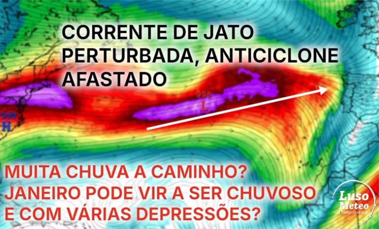 Chuva regressa em força? Depois do frio, previsões atuais indicam várias depressões, e o regresso da chuva no dia 19... podendo chegar em força a todo o país - será assim?