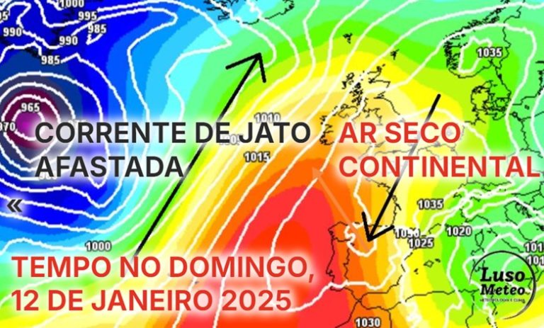 Tempo no domingo, 12 de janeiro de 2025 - Mais sol a caminho, mas... não é para todos... saiba como vão mudar as temperaturas e como estará na sua região!