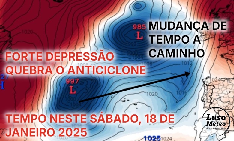Tempo no sábado, 18 de janeiro de 2025 - Chuva aproxima-se? Anticiclone afastado e frágil levará a uma mudança gradual do tempo - saiba como estará este dia na sua região! Tempo no sábado, 18 de janeiro de 2025 - Chuva aproxima-se? Anticiclone afastado e frágil levará a uma mudança gradual do tempo - saiba como estará este dia na sua região!