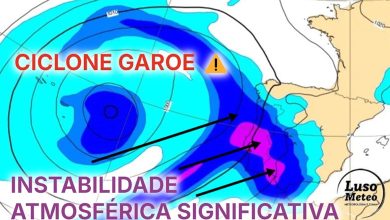 Tempo na segunda, 20 de janeiro de 2025 - Instabilidade atmosférica em Portugal - chuva, vento e trovoadas - saiba com o que contar na sua região!