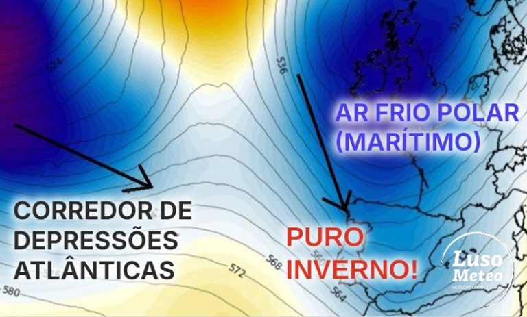 Tempo na segunda, 6 de janeiro 2025 - Neve em Portugal, finalmente! Muito vento e trovoadas, saiba como estará na sua região!