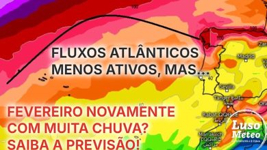 Fevereiro 2025 com muita chuva? Ou irá neste mês regressar o tempo seco? Um mês com "duas caras" - Saiba a nossa previsão completa!