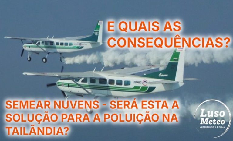 Cloud seeding - "Semear nuvens" será a solução para a poluição extrema na Tailândia, que afeta milhões de pessoas? Saiba o que se está a passar, e quais as possíveis consequências