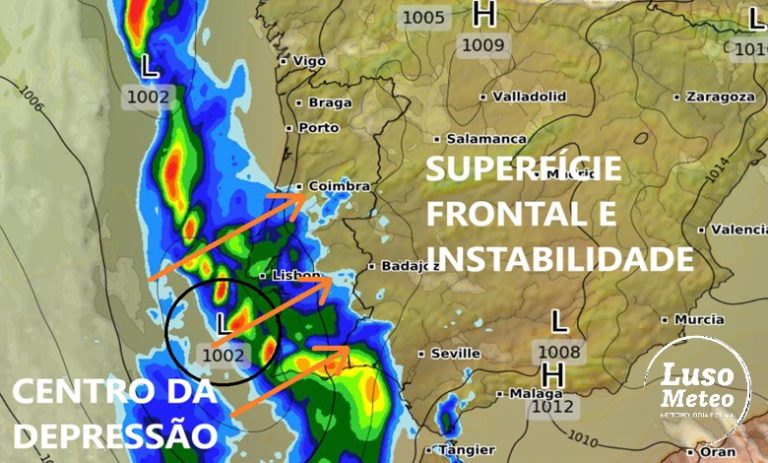 Tempo na terça, 18 de fevereiro de 2025 - Aguaceiros, vento e possibilidade de trovoadas em algumas regiões - saiba onde são mais prováveis!