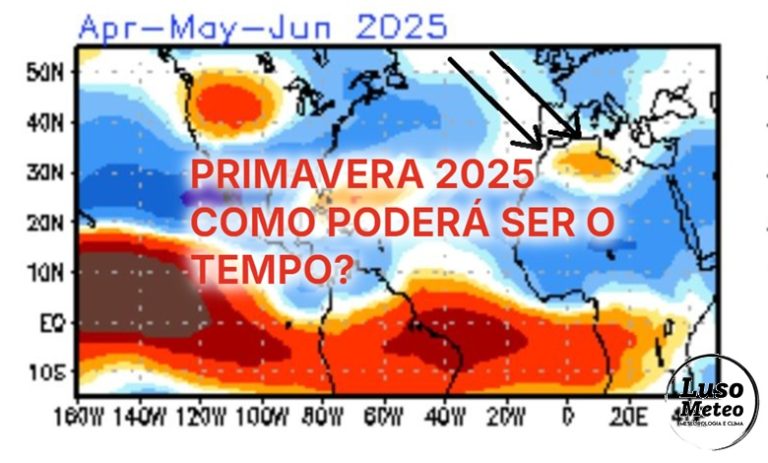 O tempo na Primavera 2025 - Possivelmente continuaremos com tempo instável! Pode mudar depois? Saiba o que esperar!