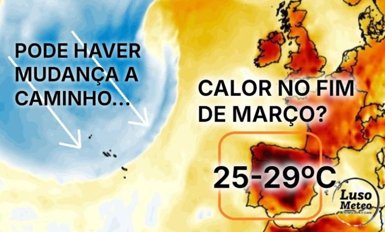 Calor chega pela primeira vez em 2025, temperaturas entre 25 a 30ºC no fim de março... mas com mudança de tempo em vista para Abril!