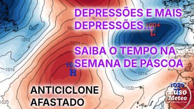 Tempo esta semana - Onde anda a Primavera? Depressões e dias de Inverno a caminho da Páscoa - Risco de cheias - Saiba a previsão completa 14 a 20 de Abril Tempo esta semana - Onde anda a Primavera? Depressões e dias de Inverno a caminho da Páscoa - Risco de cheias - Saiba a previsão completa 14 a 20 de Abril
