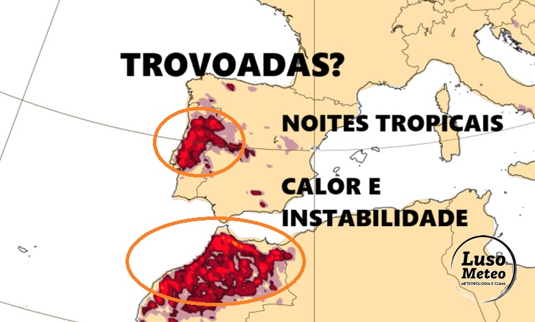 Que calor!... e trovoadas? 25ºC de noite em alguns locais e perto de 40ºC de tarde - Saiba a previsão do tempo na quinta, 29 de maio 2025 Que calor!... e trovoadas? 25ºC de noite em alguns locais e perto de 40ºC de tarde - Saiba a previsão do tempo na quinta, 29 de maio 2025