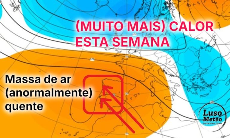 Tempo quente, com 40ºC em Maio, poeiras e noites tropicais - primeira onda de calor do ano - Tempo esta semana, 26 de maio a 1 de junho