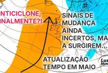 Tempo mais quente e anticiclone podem regressar depois da chuva? Alguns sinais indica que sim - Informação atualizada Maio 2025