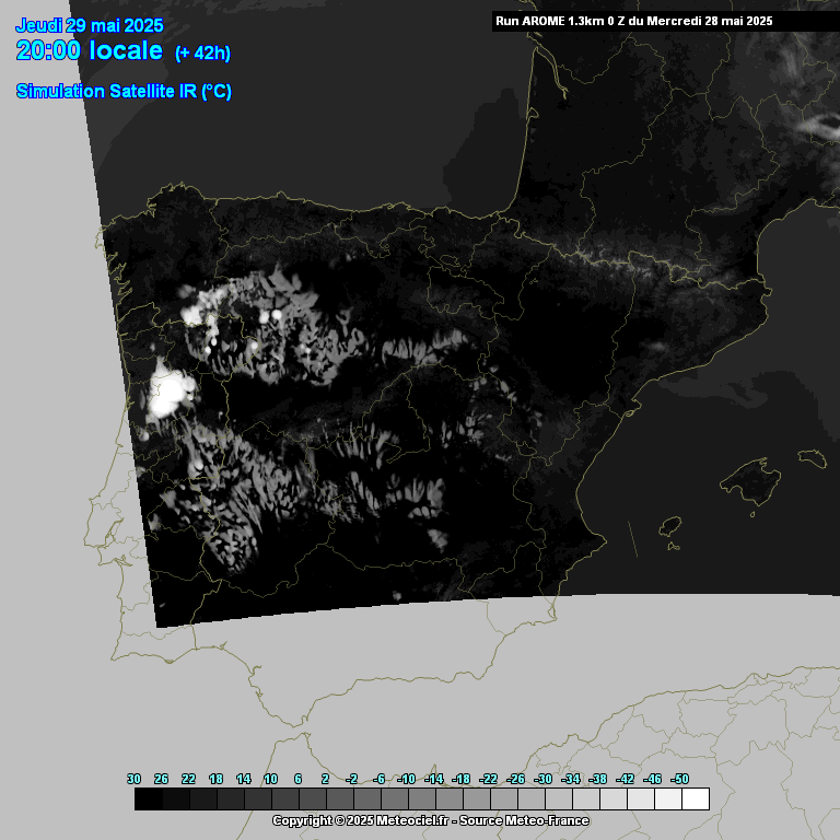 Nunca fez tanto calor em Maio! - Próximos dias trazem recordes de temperatura a algumas regiões, poeiras e (talvez) trovoadas! Trovoadas previstas no Norte\Centro (especialmente Norte) na quinta, 29 de maio